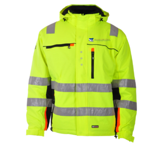 Vinterjakke BS Bergset HiVis kl.3